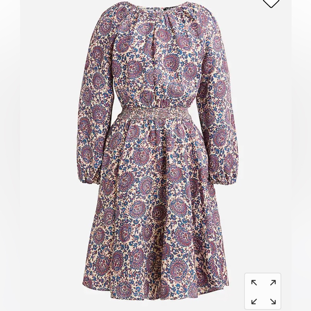J crew linen dress new with tags